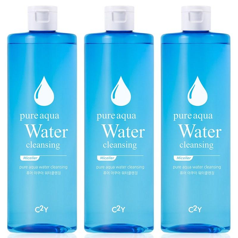 C2Y Pure Aqua Large Size Water Cleansing, 3 pcs, 500ml