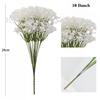 10 Bunch Plastic Artificial Flowers Gypsophila 29cm 7 Colors Garden Wedding Decoration DIY Fake Flowers Bouquet