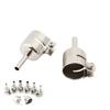 8pcs Set Heat Gun Nozzles Kits For Hot Air Soldering Station Repair Tools(3 4 5 6 7 8 10 12mm)