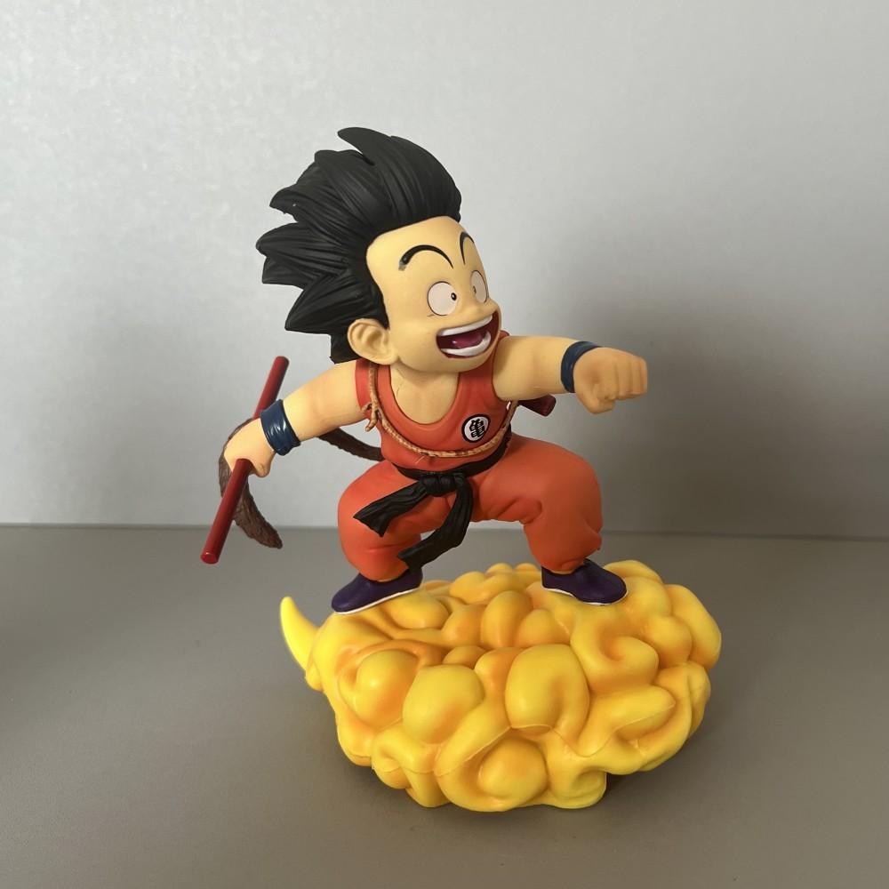 

Cartoon Dragon Ball Anime Figure Childhood Flight Goku Cute Model Toy Doll Action Figures Collection Desktop Decoration Gift No box красный