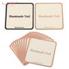10 Sheets Press-On Nail Packaging Cards False Nail Design Swatch Display Handmade Manicure Sample Show Card For Salon