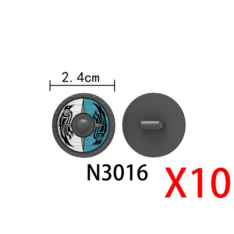 Mittelalterliche Militärburg Ritter Bausteine Reitpferd Wolf Bär Elefant Tier Weste Waffe Fahne Sattel Spielzeug Ziegelstein Geschenk A06