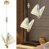 Butterfly LED Pendant Light, Hanging Chandelier Kitchen Ceiling Lamps for Bar Teahouse Bedroom