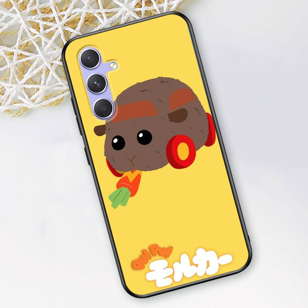 Cute PUI PUI MOLCAR Case for Samsung Galaxy A51 A53 A54 A31 A52 A12 A13 A21s A22 A32 A11 A22 A33 A41 A52s A73 TPU Phone Cover