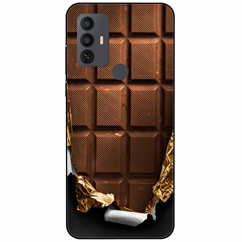 Für TCL 30 SE Hülle 305 6.52'' Silikon Weich Mode TPU Handyhülle für TCL 305 306 30SE Hülle 6165A Bumper Funda für TCL30SE 405