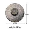 Full Metal 12 Constellation Fingertip Spinner Engraved Design Stress Relief Gyroscope For Adults - Focus Toy Finger Rotation