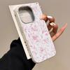 Pink Hibiscus Flower Lichee Pattern Phone Case For Xioaomi 14T 5G Cases Xiaomi 13T Pro 11 Lite 5G Shockproof Soft Silicone Cover