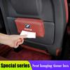 Car Tissue Boxes Paper Towel Storage Bag Car Sun Visor Hanging Tissue Organizer For BMW Performance E46 E60 E90 E39 E87 E36 E92 rlzh86