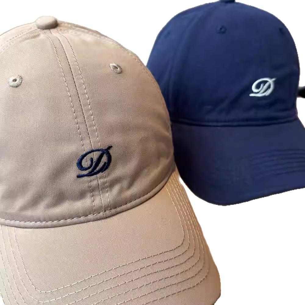 Fashion Hat Spring and Summer New Embroidered Letter Soft Top Baseball Cap Children's Korean Version Niche Face Small Cap Versatile Sun Hat