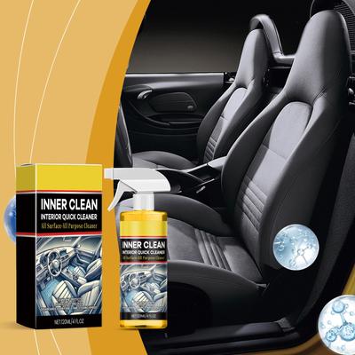Car Interior Cleaning Agent Car Stain Cleaning Agent Daily Maintenance Cleaning Agent 120ml