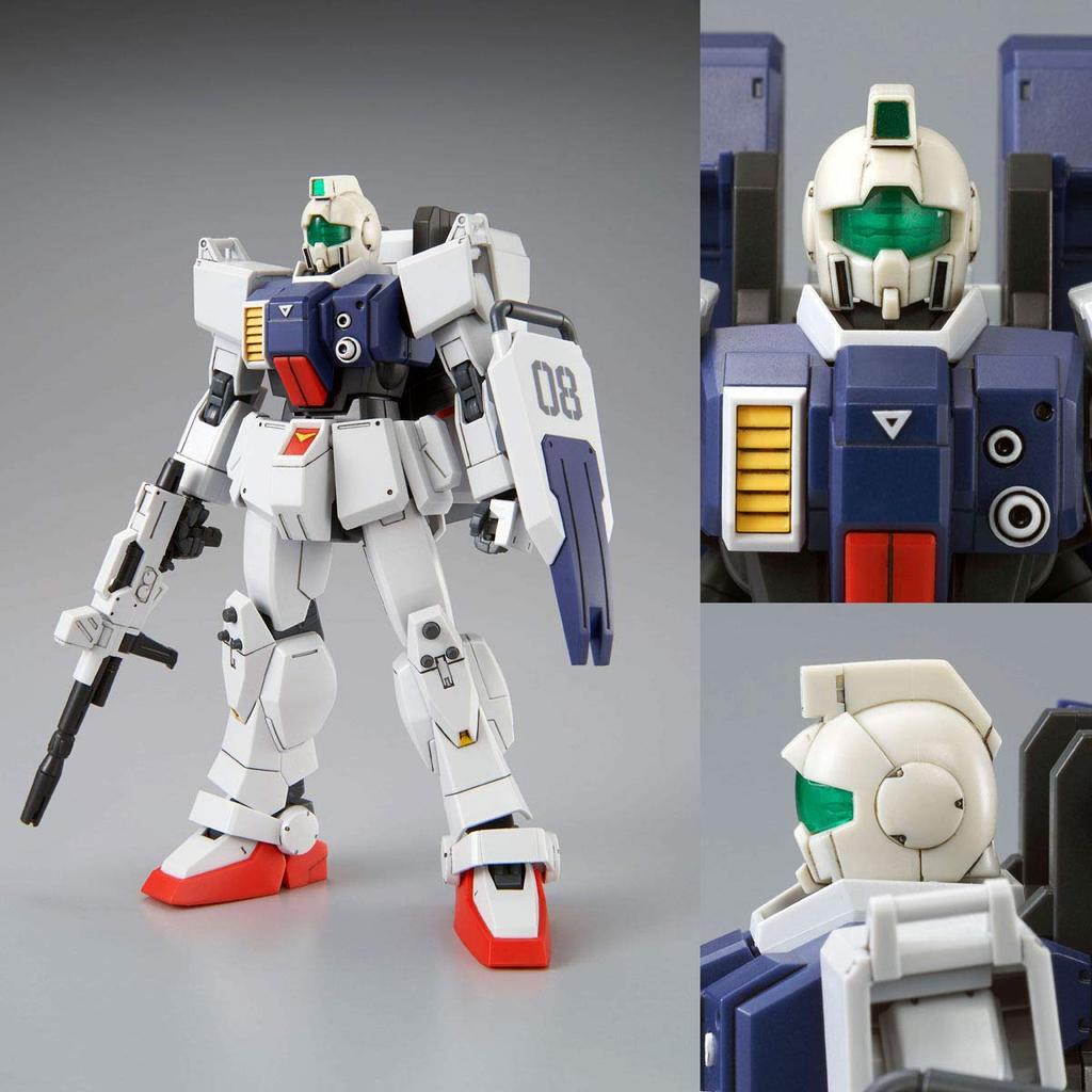 HG Land Battle Type Gundam Pack Plastic Model Suit Gundam 08th MS Online Shop 1/144 (Parachute Specification) ``Mobile Platoon'' (Hobby Exclusive)