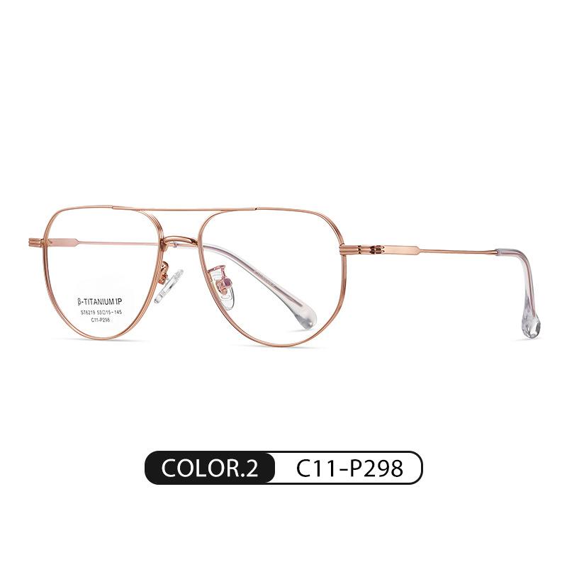 

Women Optical Prescription Reading Glasses Men Blue Light Blocking Presbyopia Eyewear UV400 Metal Frame Pilot Female Spectacle 0 золотой
