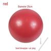 Explosion-proof 25cm Wheat Straw Pilates Ball for Yoga, Fitness, and Postpartum Exercise