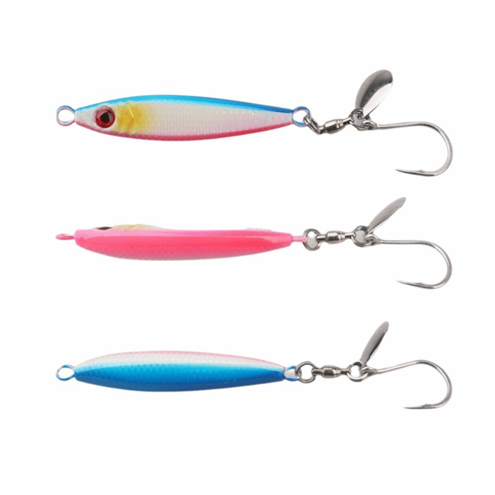 30g/40g Glow Shore Jig Spinnerhook Boat Fishing Lure Premium Quality Jigging Lure  Boat Fishing