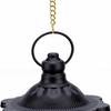Black Tea Light Holder 7.28x3.35in Candle Stand Decorative Metal Candle Holder  For Porch