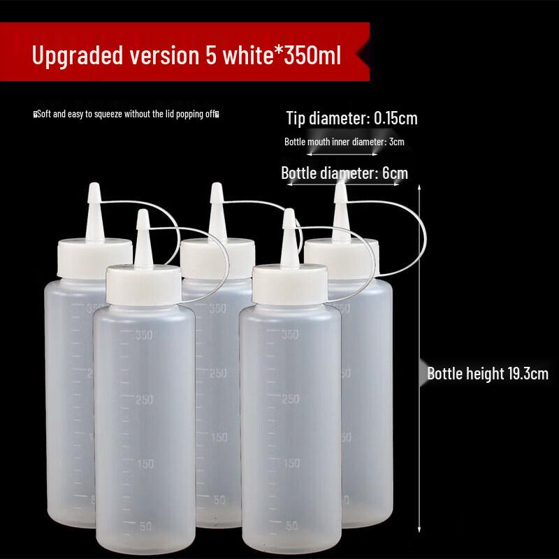 Qiwei 800ml Commercial Squeeze Sauce Bottle