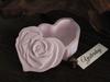 Relief Rose Flower Storage Box Silicone Molds Resin Candle Jar Ornament Mould Love Retro Candle Holder Heart Concrete Cup Mold