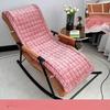55x160cm Winter Thickened Foldable Rocking Long Chair Cushion for Garden Balcony Lounge Seating Sofa Tatami Mattress Home Decor