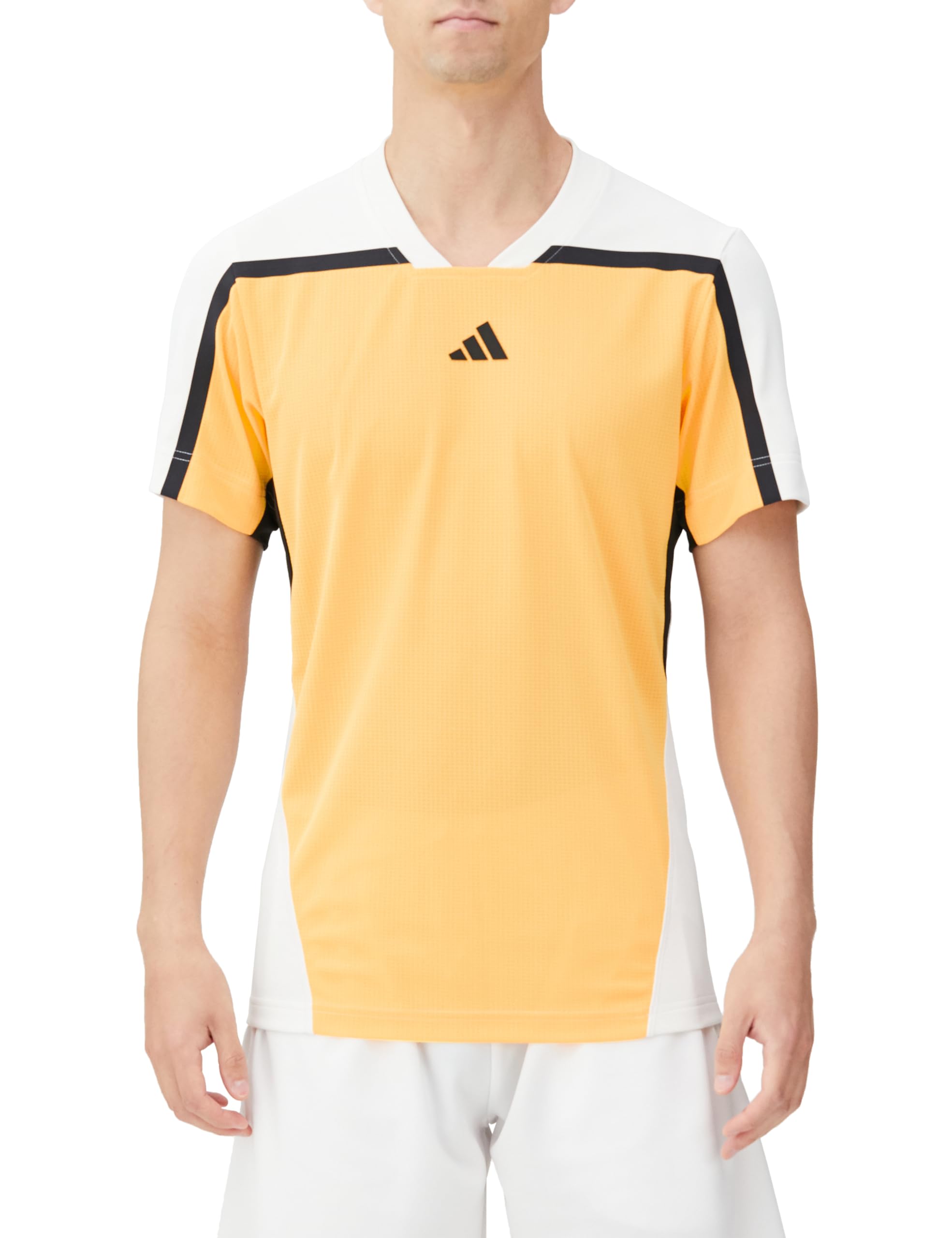 

Adidas IKL85 Short Sleeve Tennis Freelift Size M Men s Spark/White T-Shirt, (IS8966)