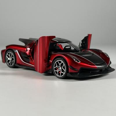 1:32 KNSG Jesko Absolut Supercar Alloy Metal Diecast Model Car Home Trendy & Desktop Display Ornament Birthday Gift For Boy Toys