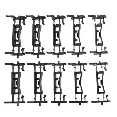 10 Pcs Roof Moulding Drip Rail Clip MN142343 Roof Support Trim Clip Retainer Replacement for Mitsubishi Lancer EVO