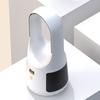 USB Desk Fan 6 Speeds Wind Quiet Portable Bladeless Cooling Fan with Power Display for Home Bedroom