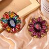 Blume Kristall Korsagennadel Damen Bekleidungszubehör Bankett Brosche Hochzeitsfeier Schmuck Geschenke