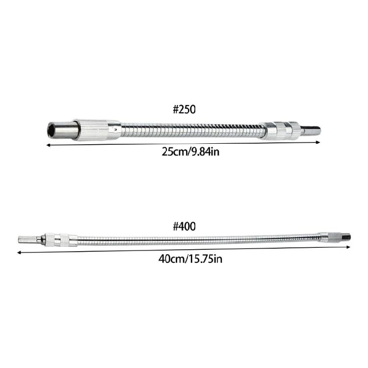 1/4" Hexagonal Flexible Shaft for Universal Power Drill Use in Hard to Reach Computer and Automotive Interiors