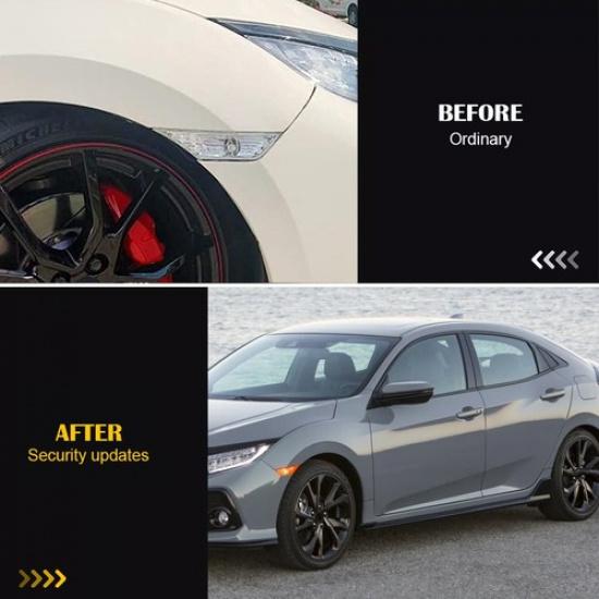 2X For 2016- HONDA Front CIVIC Fender Side Marker Light RH LH W/ LED Bulbs