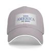 Make America Go Away Sandwich Baseball Cap Fashion Summer Funny Sarcasm Us Saying Snapback Cap Men Women Adjustable Adult Hat