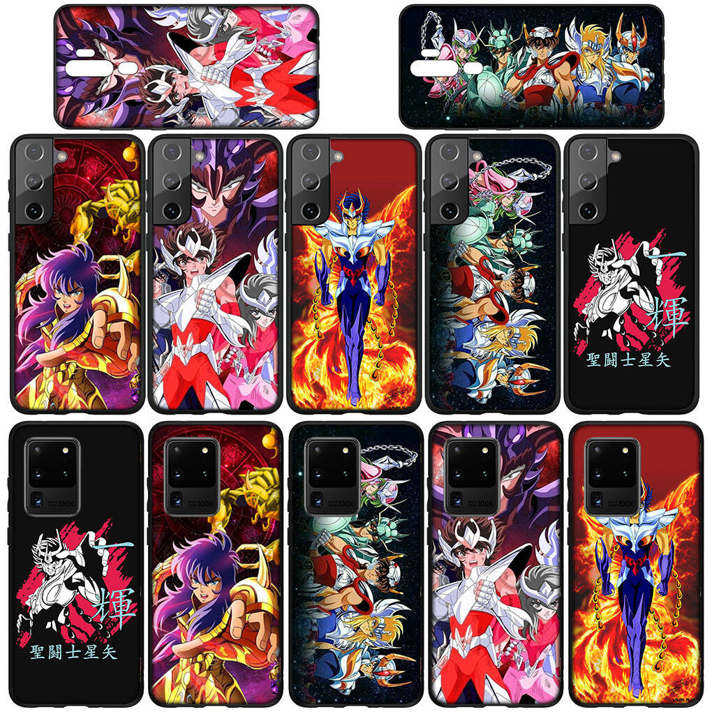 Phone Case for Samsung Galaxy S25 S23 S22 S24 Ultra FE Plus S9 A05 A06 A15 A16 A36 A37 A35 A52 A34 A54 A55 A56 A57 A25 A53 A17 Anime Saint Seiya Cover