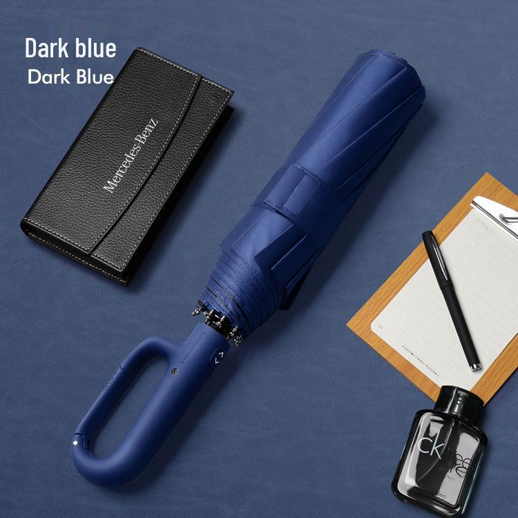 23" Double Rib Dual-Use Automatic Umbrella: Sun & Rain Protection for Two