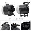Pair Front Bumper Fog Light Lamp Bulb Housing For BMW E60 5-Series  2004-2007