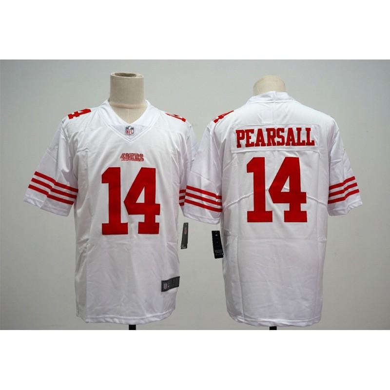 2026 NFL Short Sleeve Jersey San Francisco 49ers Embroidered Football