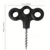 5Pcs Heavy-Duty Black Camping Nails – Non-Slip Tent Stakes for Hiking, Backpacking & RV Anchoring, Durable Outdoor Gift
