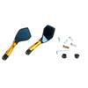 Rear View Side Mirrors   Aluminum Alloy Motorcycle Side Mirrors   for Electric Vehicle and Motorbike