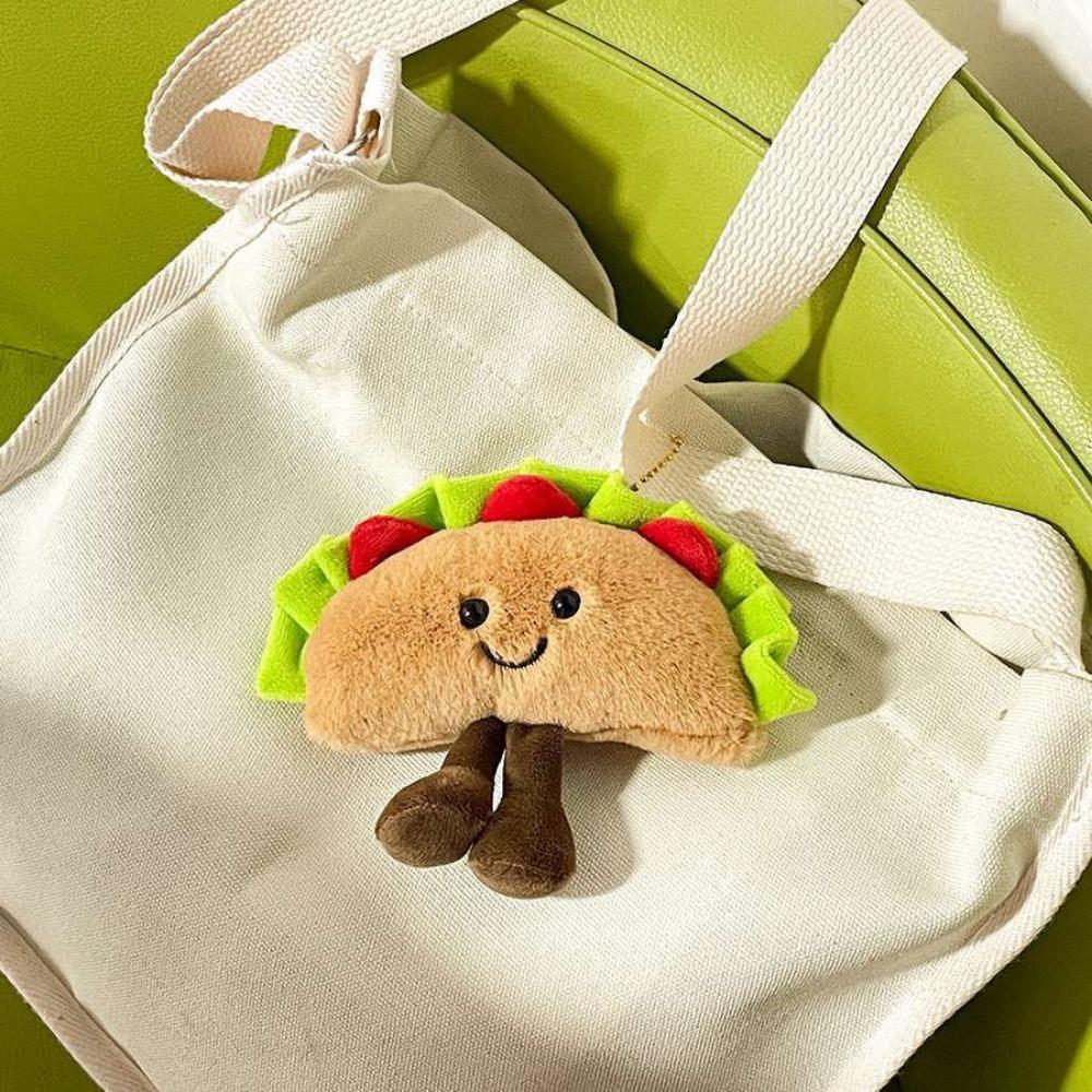 Păpușă de pluș Păpușă Simulare Mâncare Pandantiv Pandantiv pentru geantă Mâncare vegetală