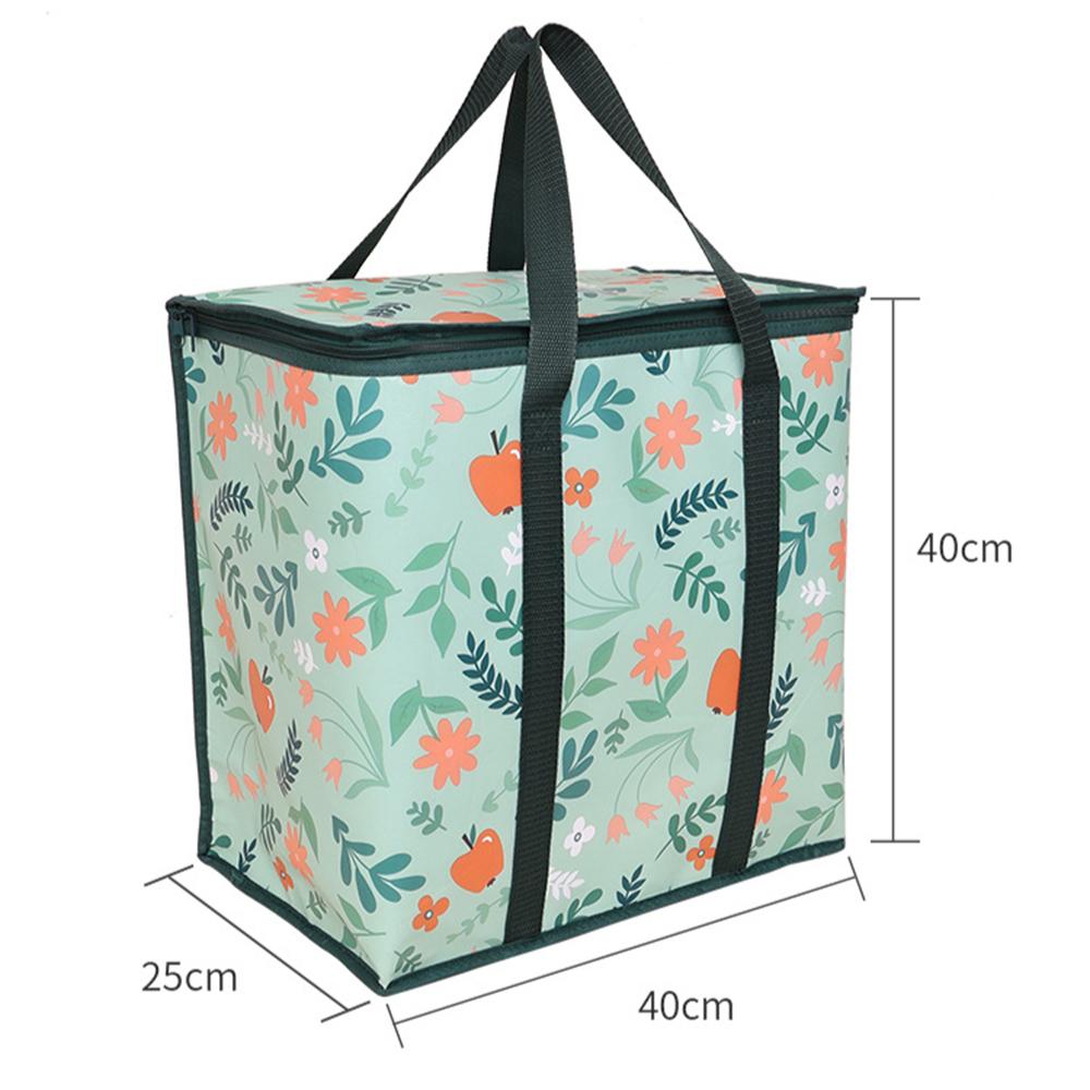 Insulated Reusable Grocery Bags,Collapsible Cooler Bag for Groceries,Heavy Duty Large Insulated Bag, Reusable Large Capacity Bag