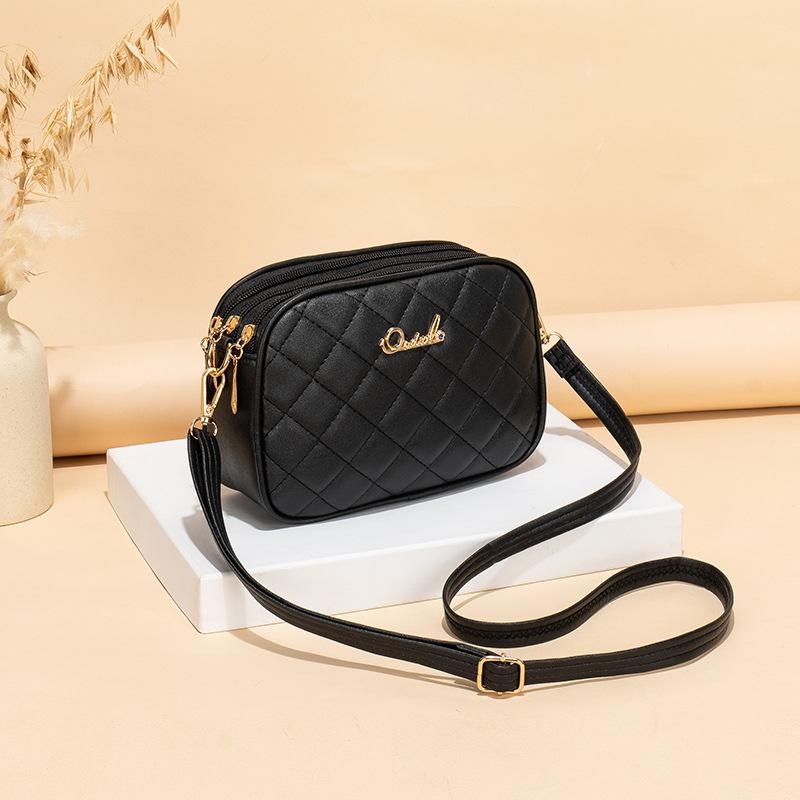 JYL TS Women's Sling Bags  Cloud Bag 242 Shoulder PU Pleated Horn Soft Bag