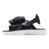 Klapki Air Jordan LS Wygodne Antypoślizgowe Sandały Sportowe Outdoorowe Czarne i Białe Tie-Dye Męskie Sandały CZ0791-005