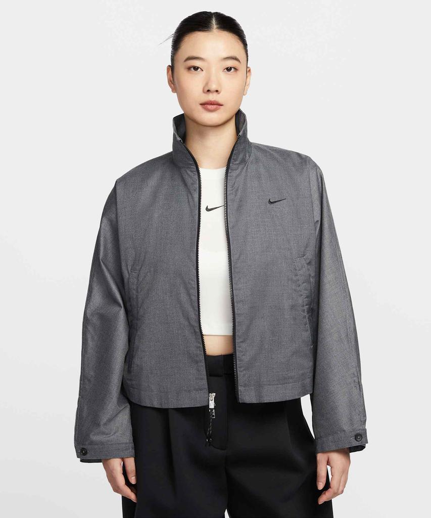 Nike Sportswear Oversized Woven Jacket W - Black:Heather:Black / If5452-010