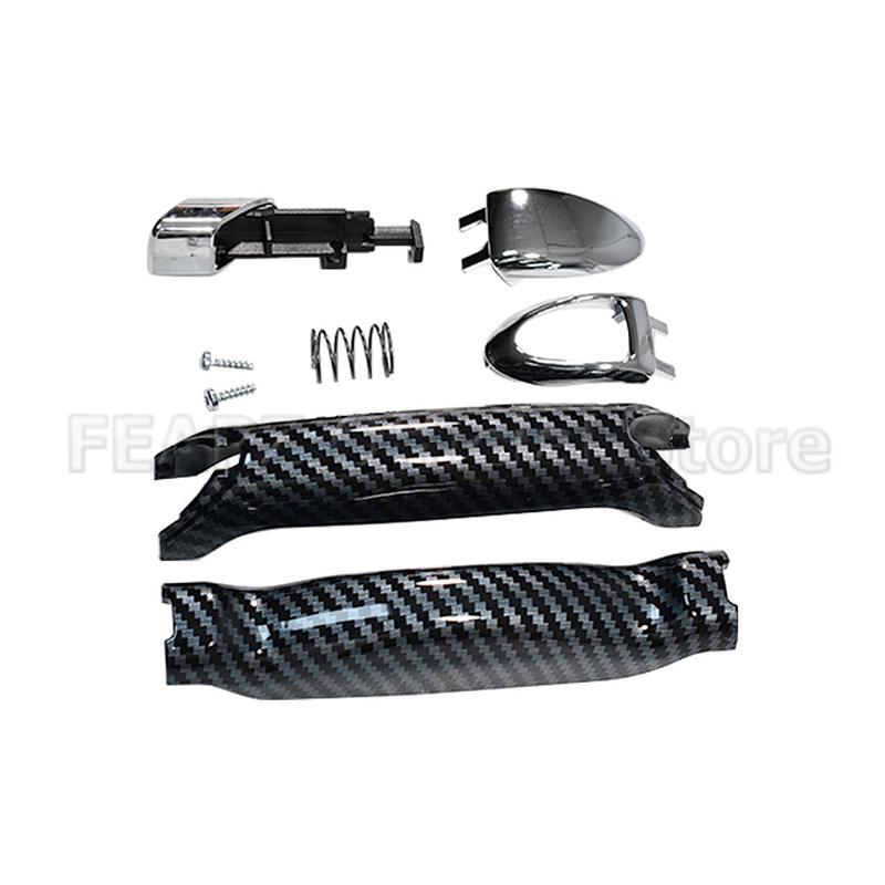Carbon Fiber For Ford Galaxy S-MAX 2006-2015 Car Easy Install Parking Handbrake Stop Handle Lever Repair Kit 1774992 Auto Parts