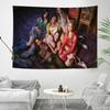 Korea Kpop Band KKatseye Hanging Bohemian Tapestry Bohemian Wall Tapestries Mandala Kawaii Room Decor