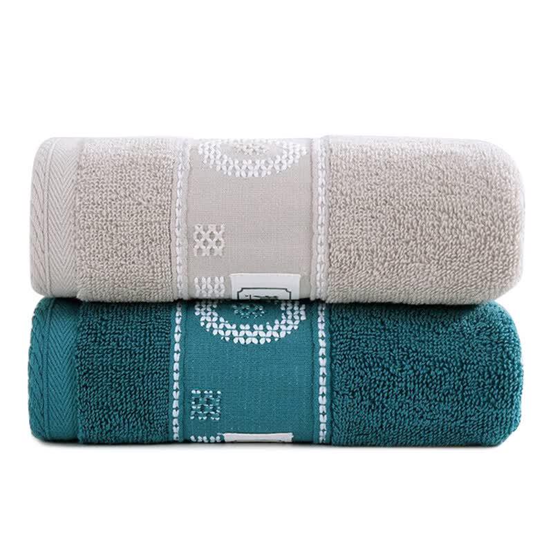 Senmoh Combed Cotton Towel 2-Pack