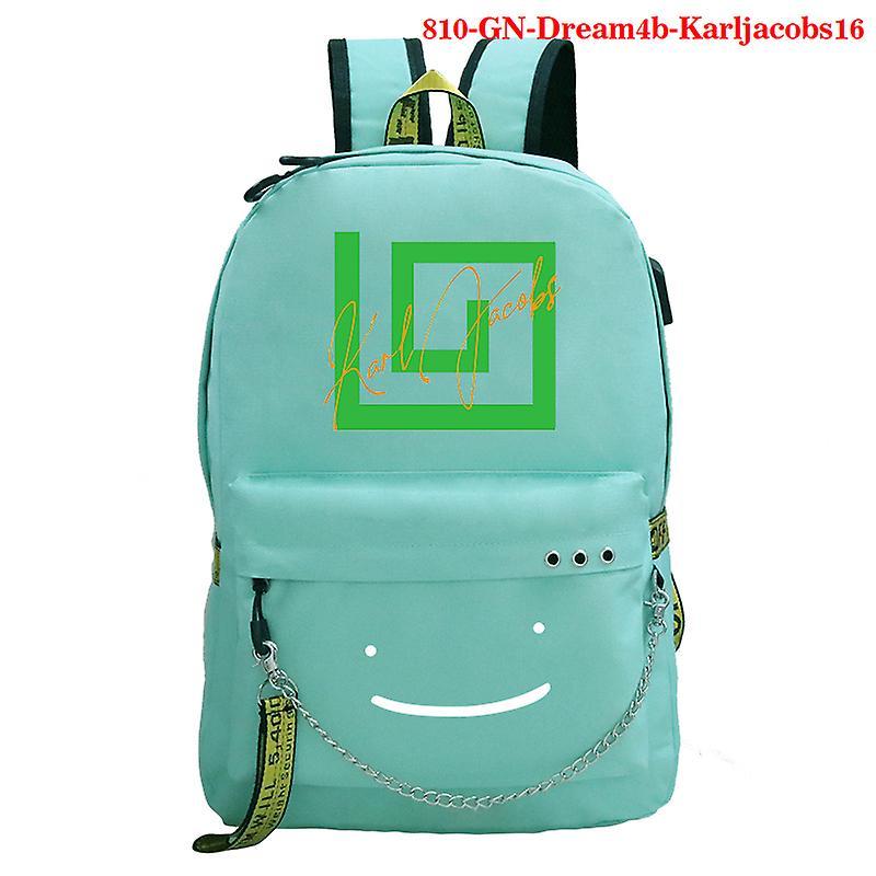 2023 Hot Sale Dream Merch Print Mochila Backpack Boys Girls Schoolbag Travel Bag Laptop Usb Charge Bagpack Daily Bag Mochila Men