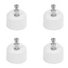 4PCS GU10 To MR16 Adapter Socket Heat Resistant Lamp Holder Converter for LED Halogen Lamp