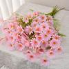 3/5/10Pcs Artificial White Daisy Flower Bouquet DIY Vase Home Garden Living Room Decoration Wedding Party Silk Fake Flowers