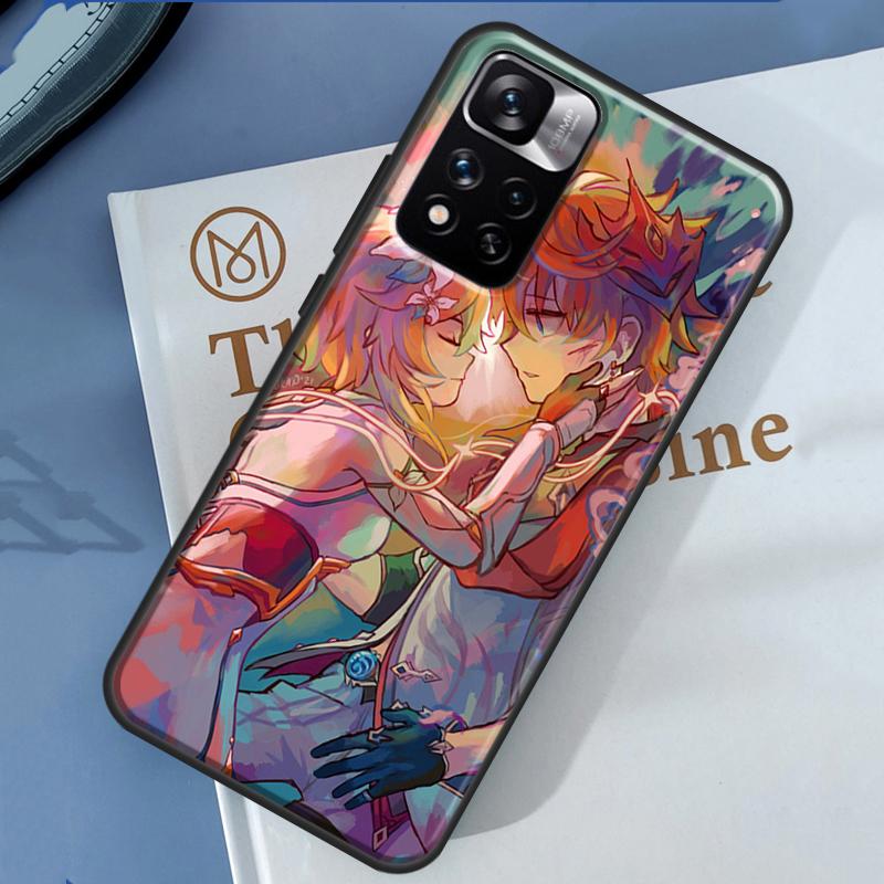 Genshin Impact Case For Xiaomi Redmi Note 14 13 Pro 12 11 9 10 9S 10S 11S 12S Redmi 13C 10C 12C 14C Cover