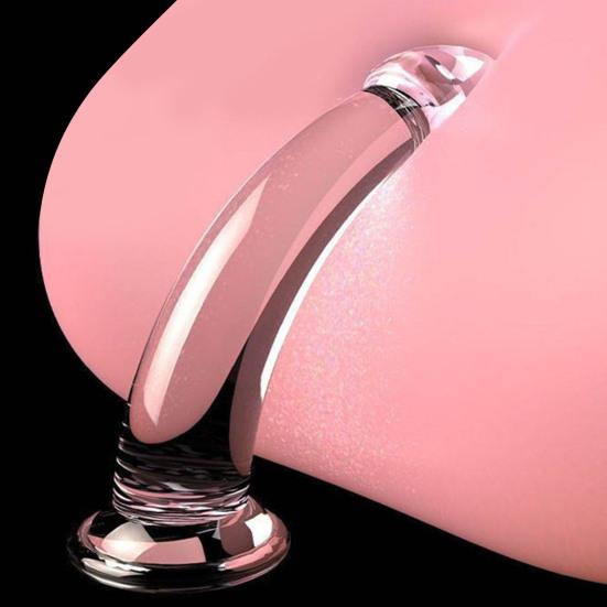 Transparent Dildo Suction Cup Unisex Gay Lifelike Safe Stable Sensual Realistic Texture G Spot Artificial Penis with Strong Suction Base Stimulation