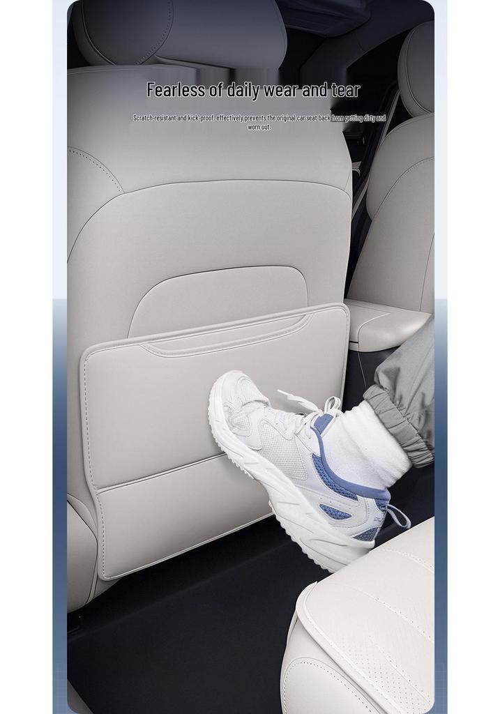 Qiyuan Q05 Rear Seat Anti-Kick Mat - Exclusive Protection for Rear Seat Back